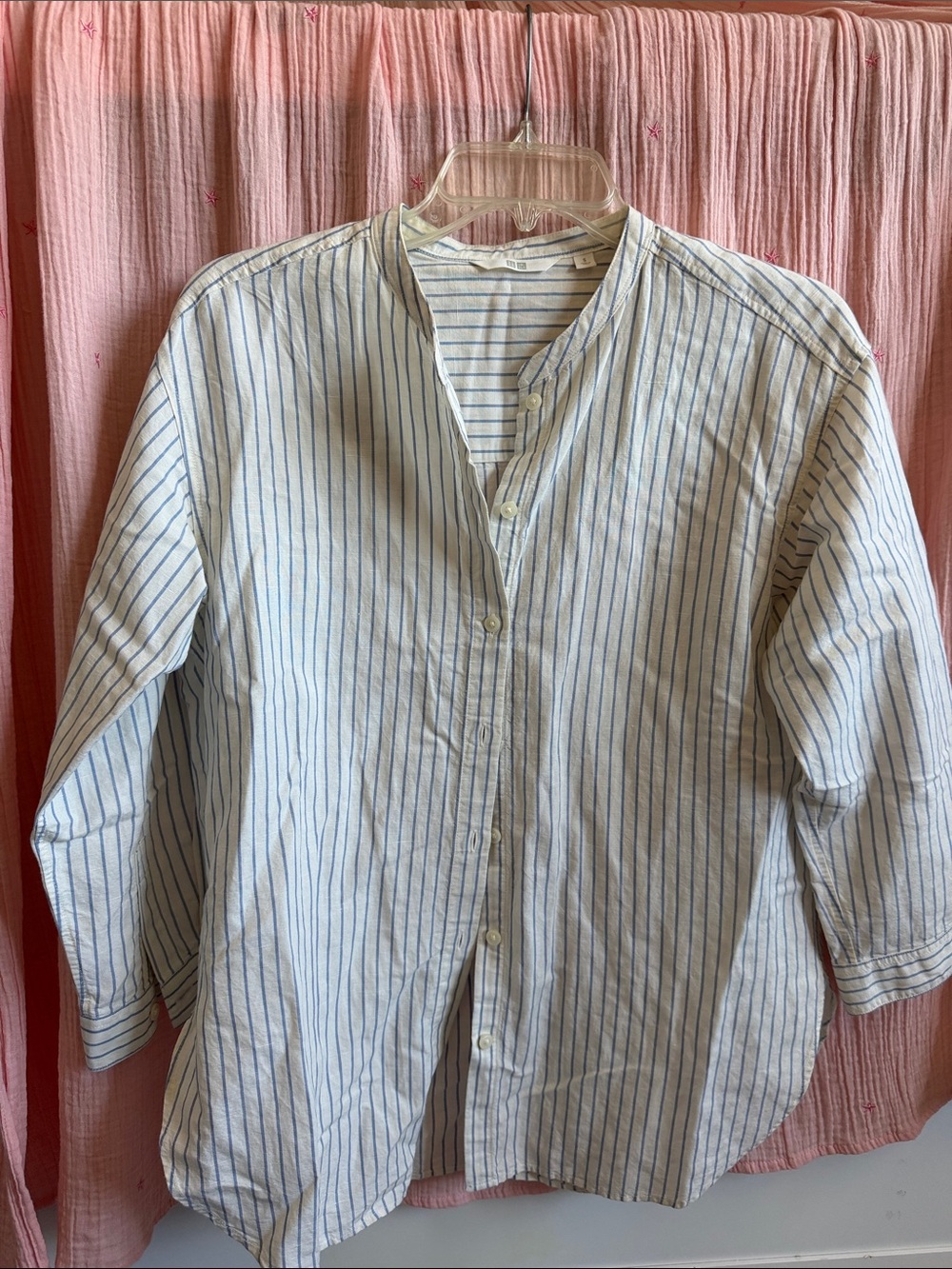 EUC Uniqlo Striped Shirt, Size S